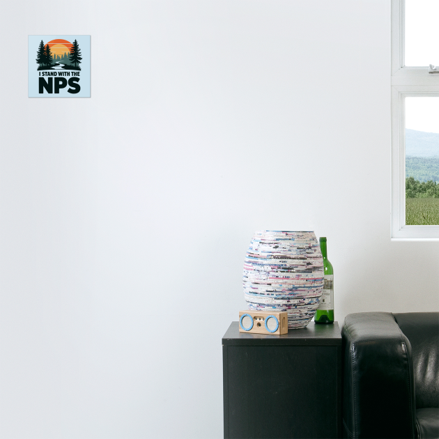 I Stand With The NPS National Park Retro Vintage by ArtistTee ⭐⭐⭐⭐⭐